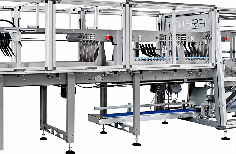 Atlanta - Serie Ambra - Magazzino falde e vassoi fardellatrice