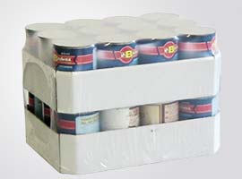 Tray plus film double layer