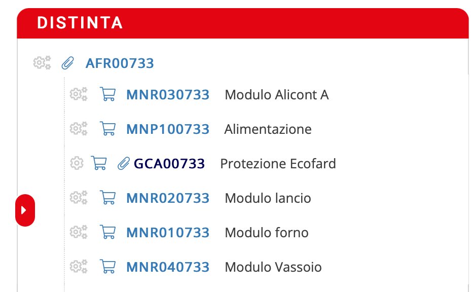 Distinta